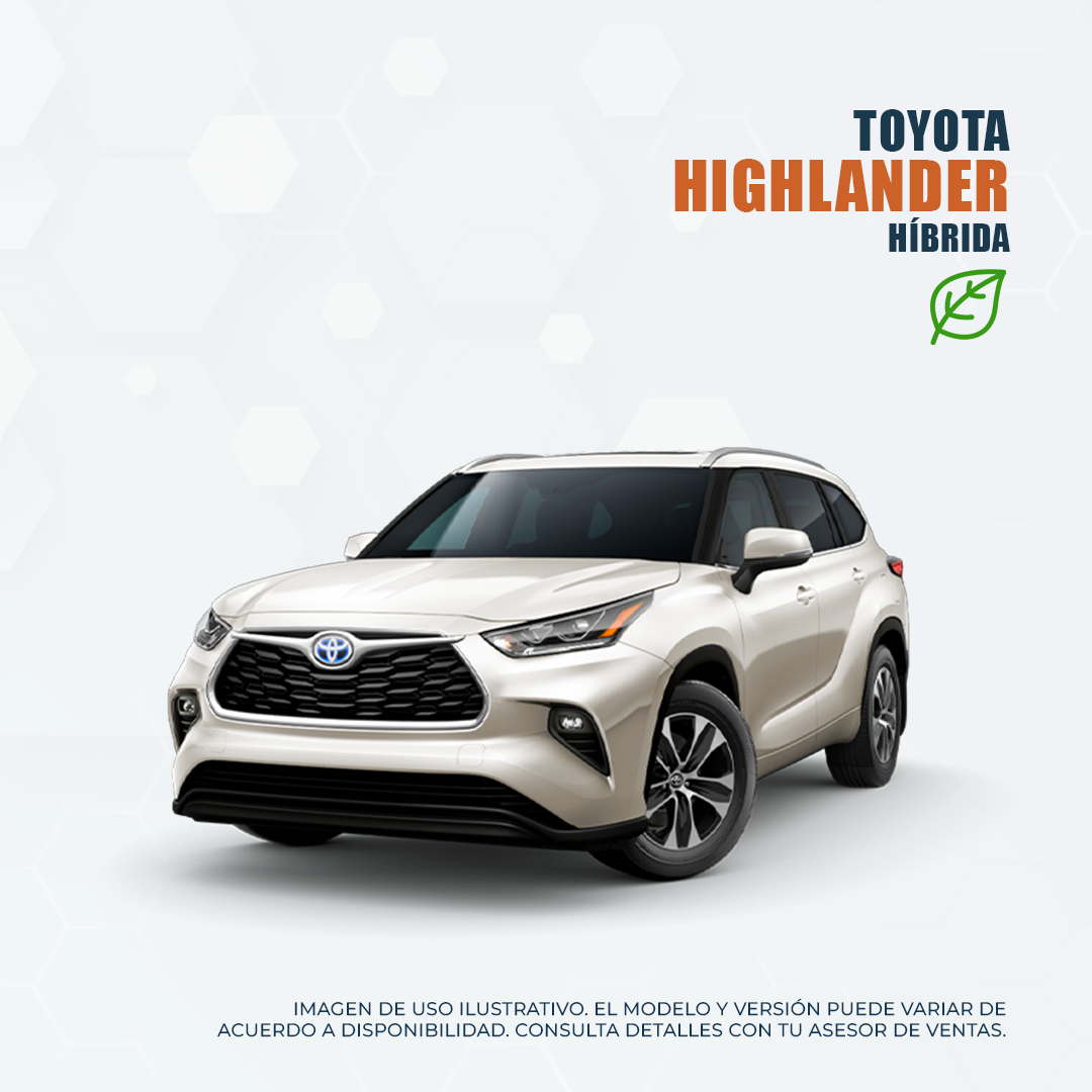 Renta de autos HIGHLANDER en Monterrey